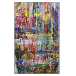 Conceptum Alfombra de Pasillo Exfab287 Multicolor 80 x 150 cm